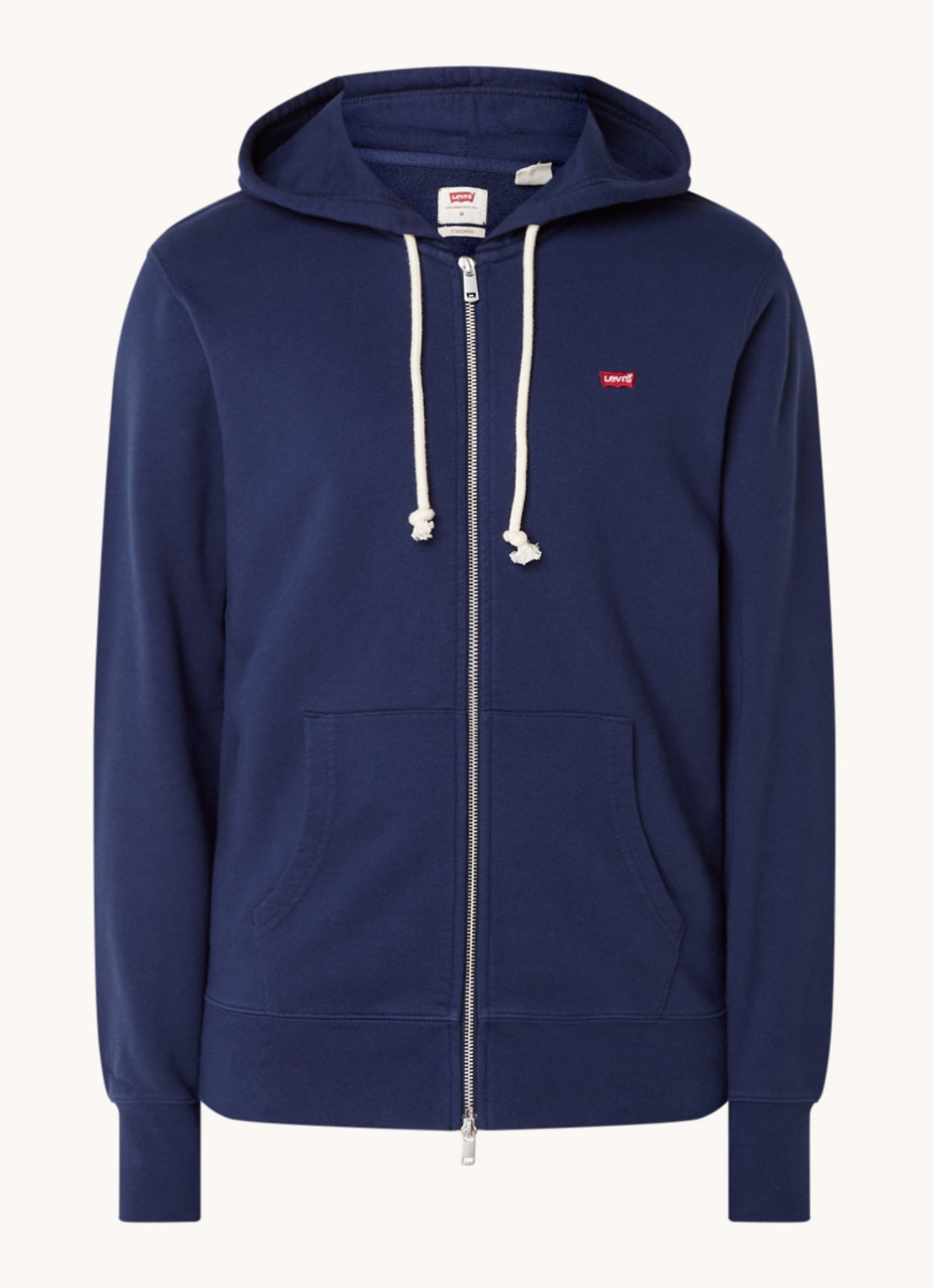Levi's NEW ORIGINAL ZIP UP NAVAL ACAD - voorkant blauw