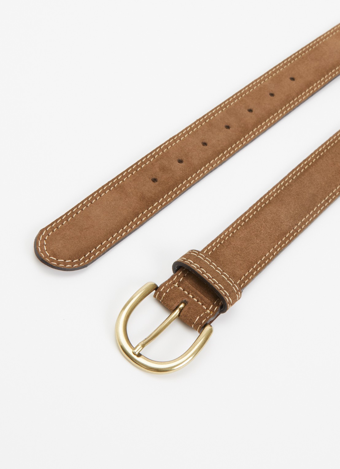Levi's Olivia riem van suède - detail bruin