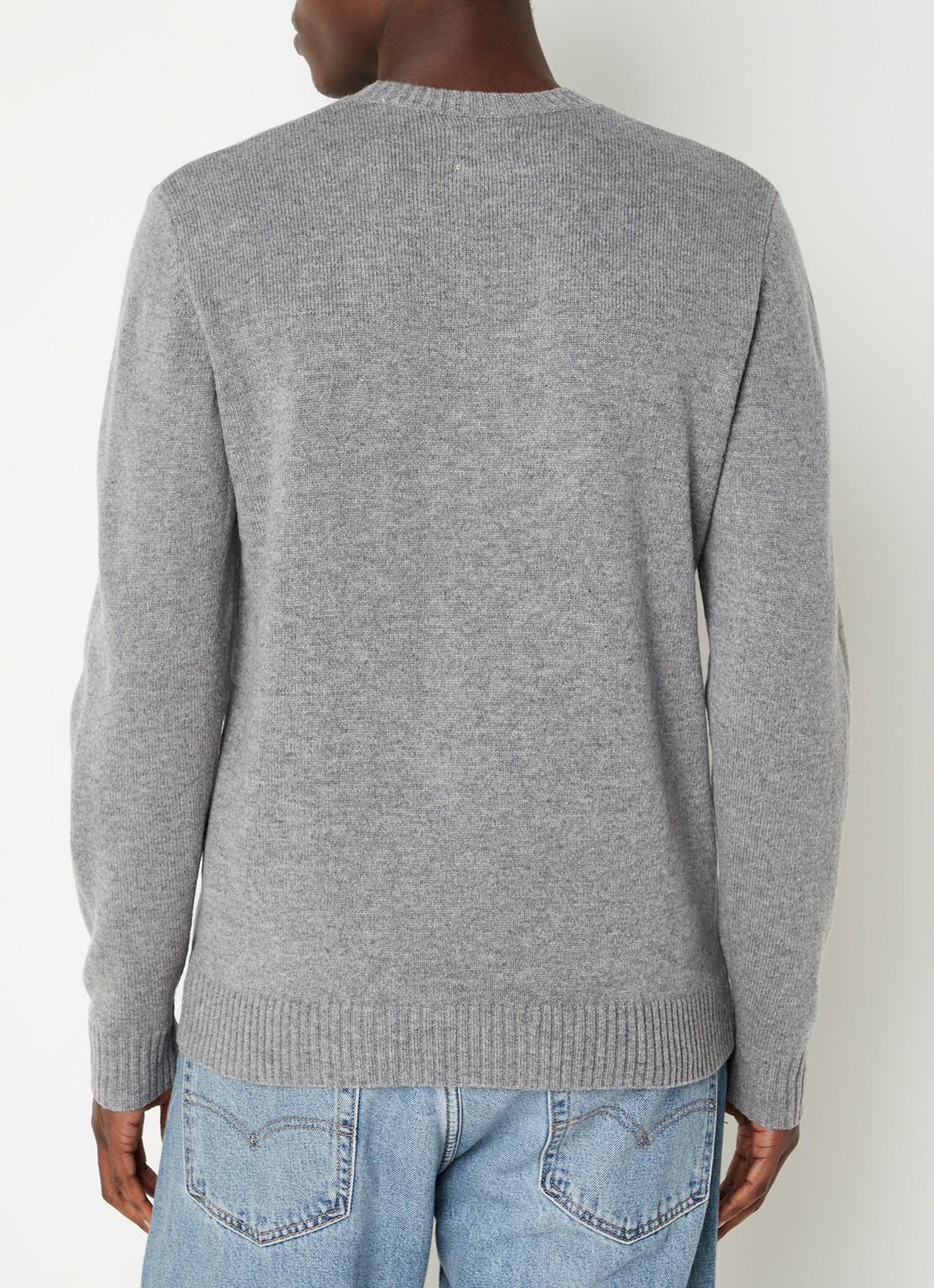 Levi's ORIGINAL HM SWEATER MID TONE G - achterkant grijs