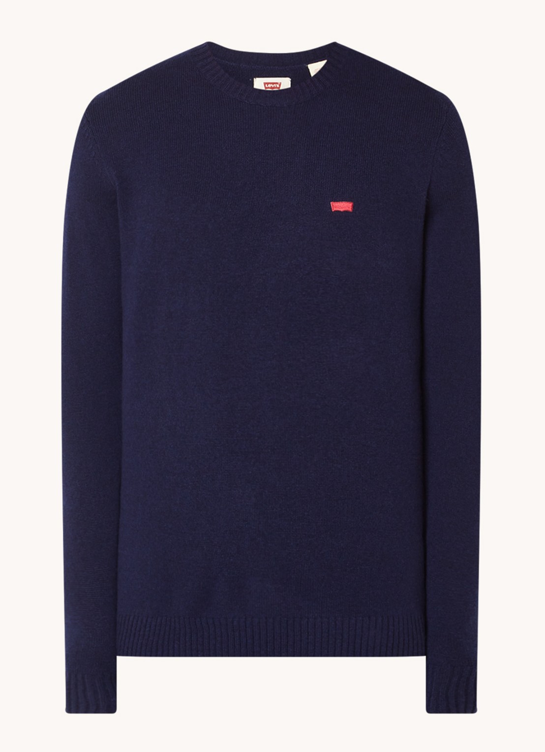 Levi's ORIGINAL HM SWEATER NAVAL ACAD - voorkant 3 blauw