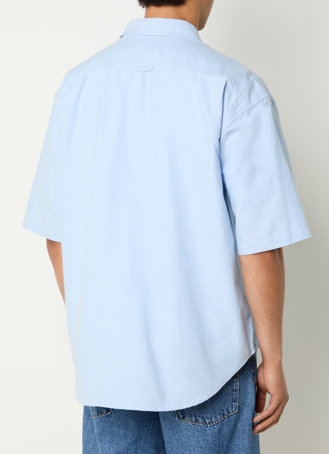 Levi's Pacifica comfort fit overhemd  - achterkant 2 lichtblauw