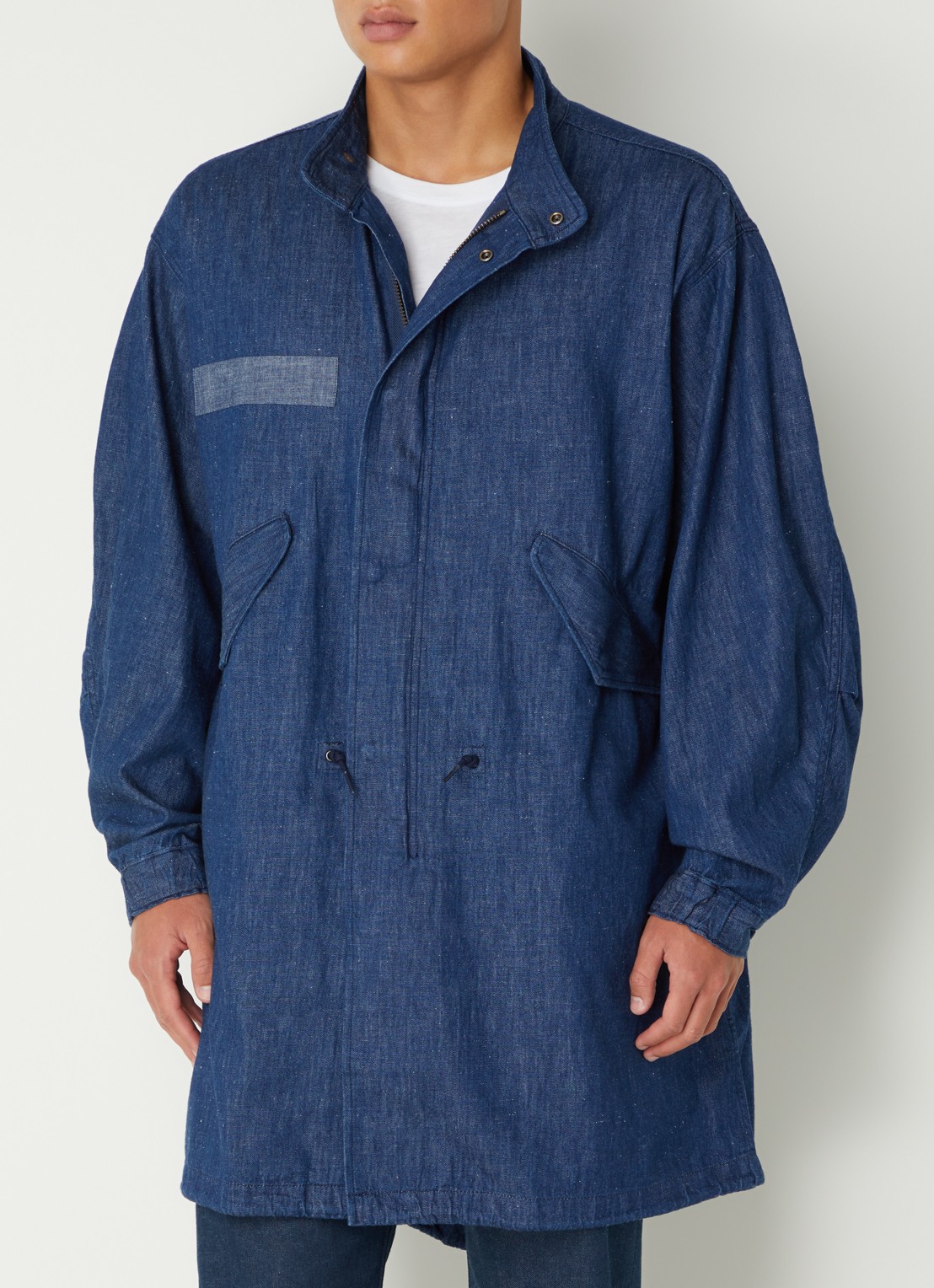 Levi's Parka van chambray - detail 4 indigo