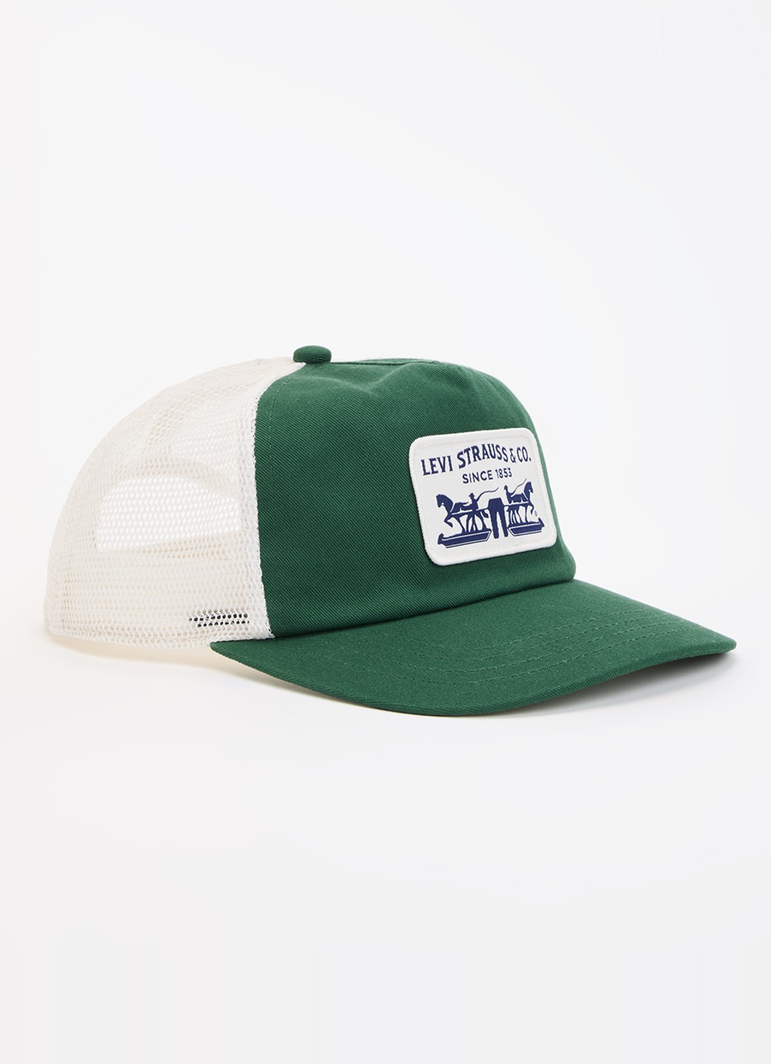 Levi's Pet met logo - voorkant groen