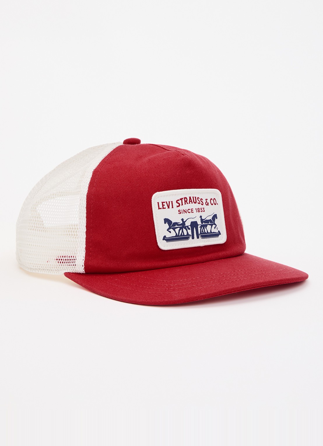 Levi's Pet met logo - voorkant steenrood