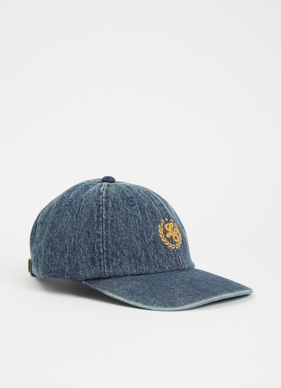 Levi's Pet met logoborduring - voorkant indigo