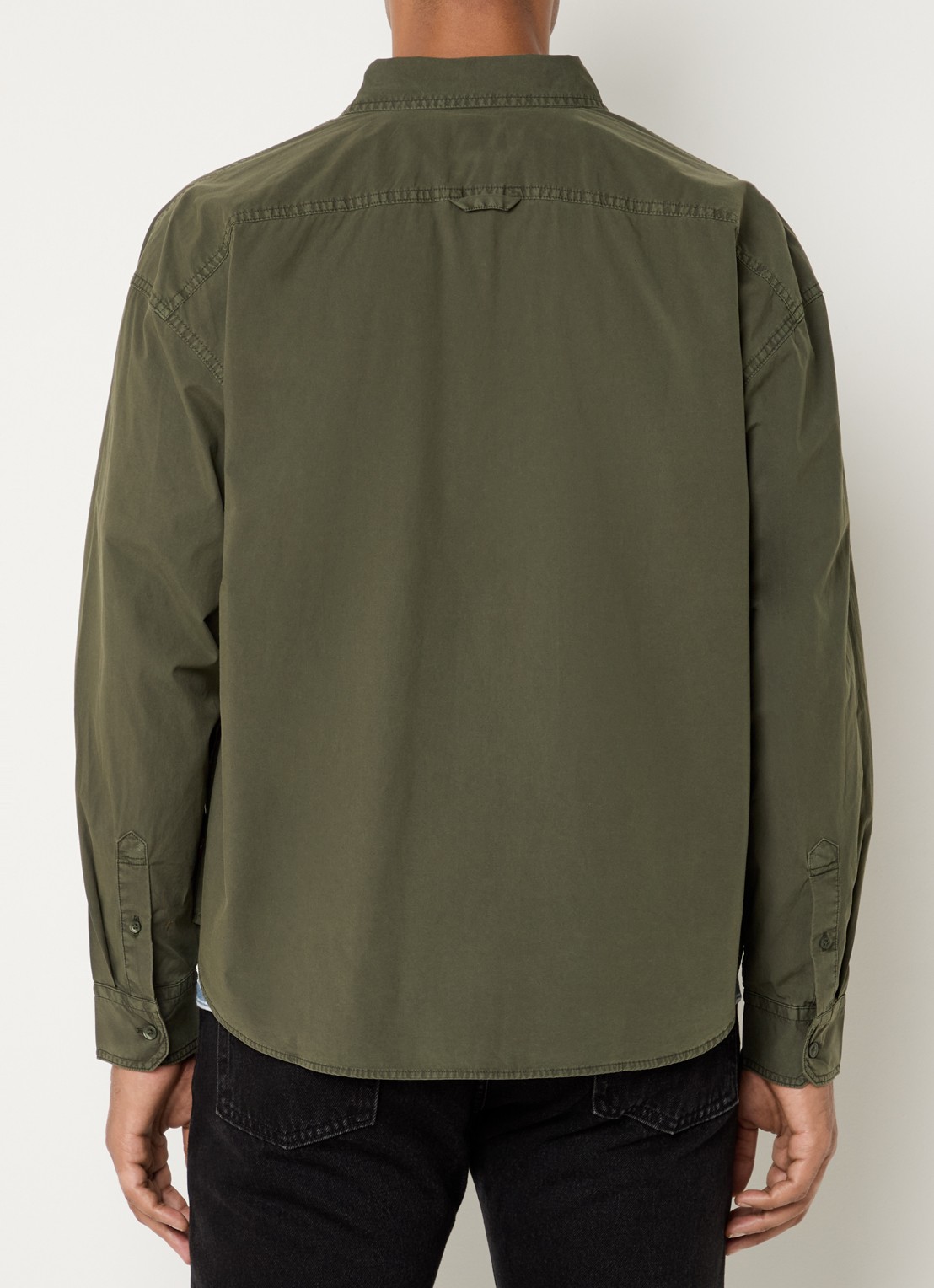 Levi's Regular fit overhemd met borstzak - achterkant 4 legergroen