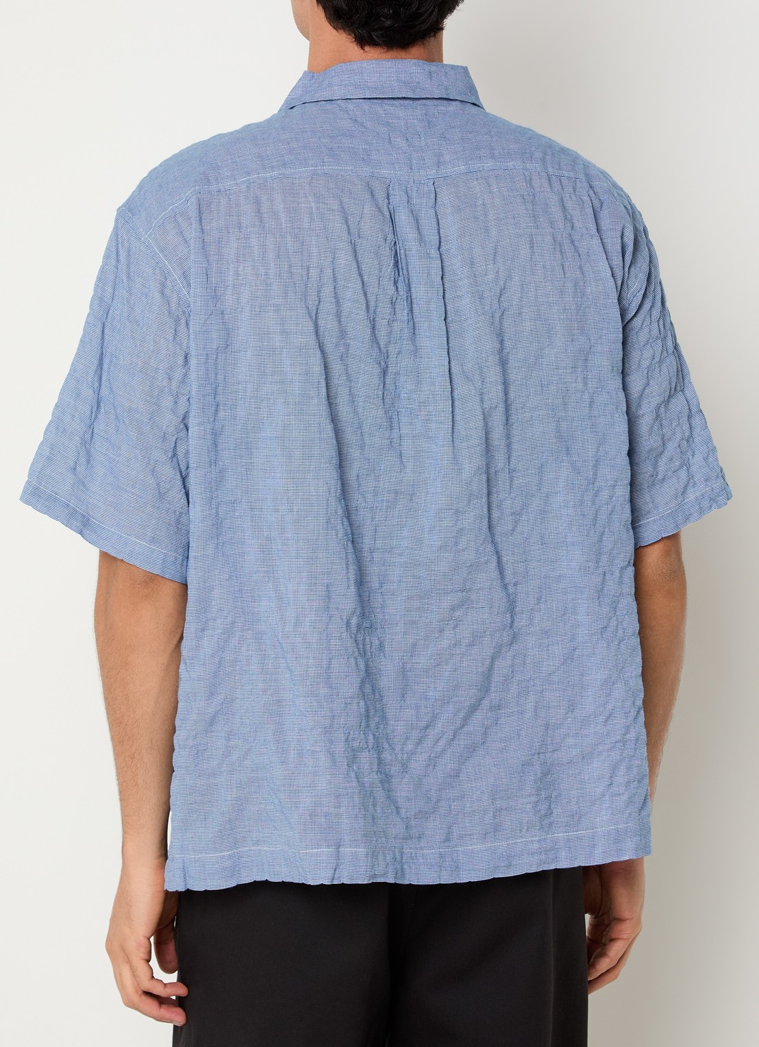 Levi's Regular fit overhemd met borstzak - achterkant 4 blauwgrijs