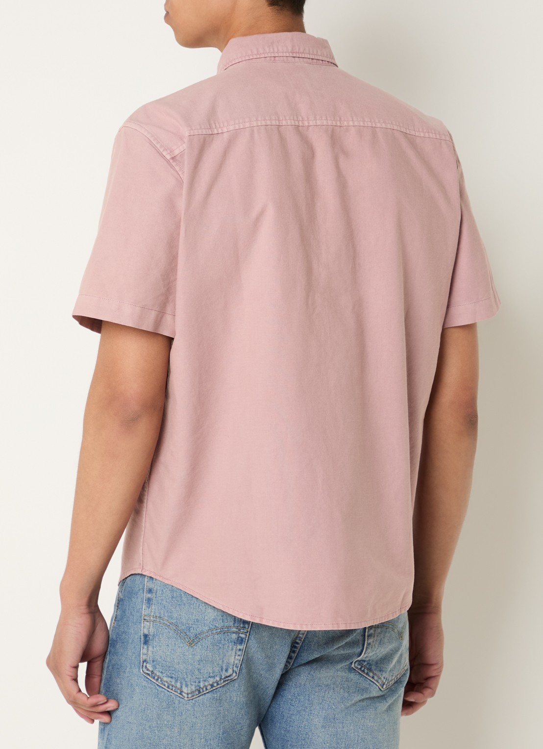 Levi's Regular fit overhemd met logo - achterkant 2 zalmroze