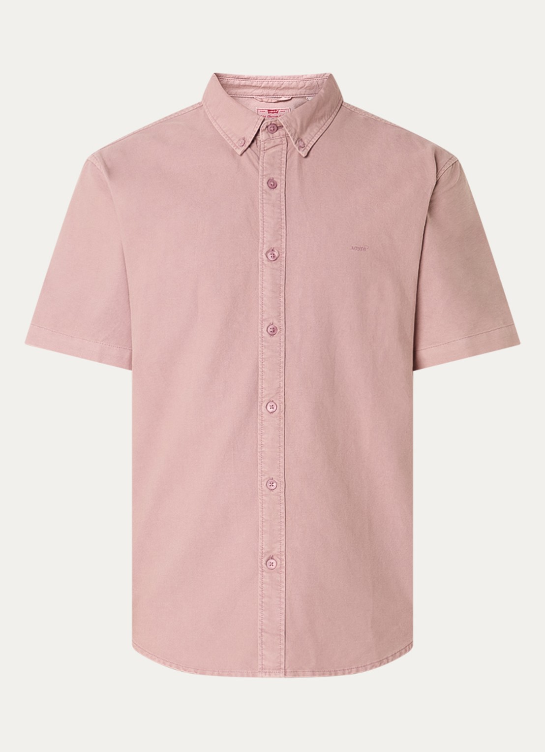 Levi's Regular fit overhemd met logo - voorkant 3 zalmroze