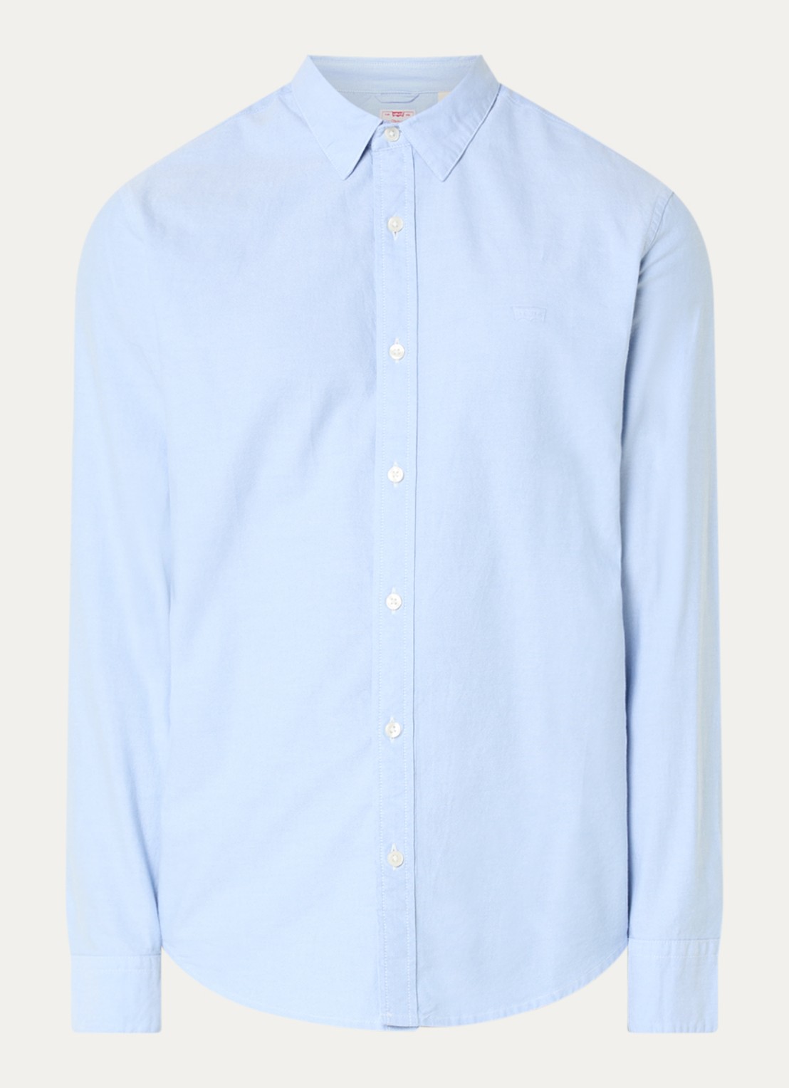 Levi's Regular fit overhemd met logo - voorkant 2 blauwgrijs