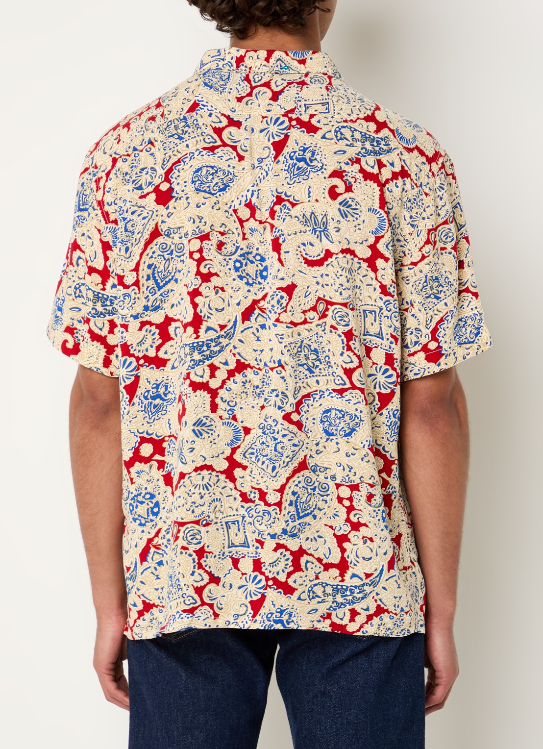 Levi's Regular fit overhemd met paisley dessin - achterkant 2 beige