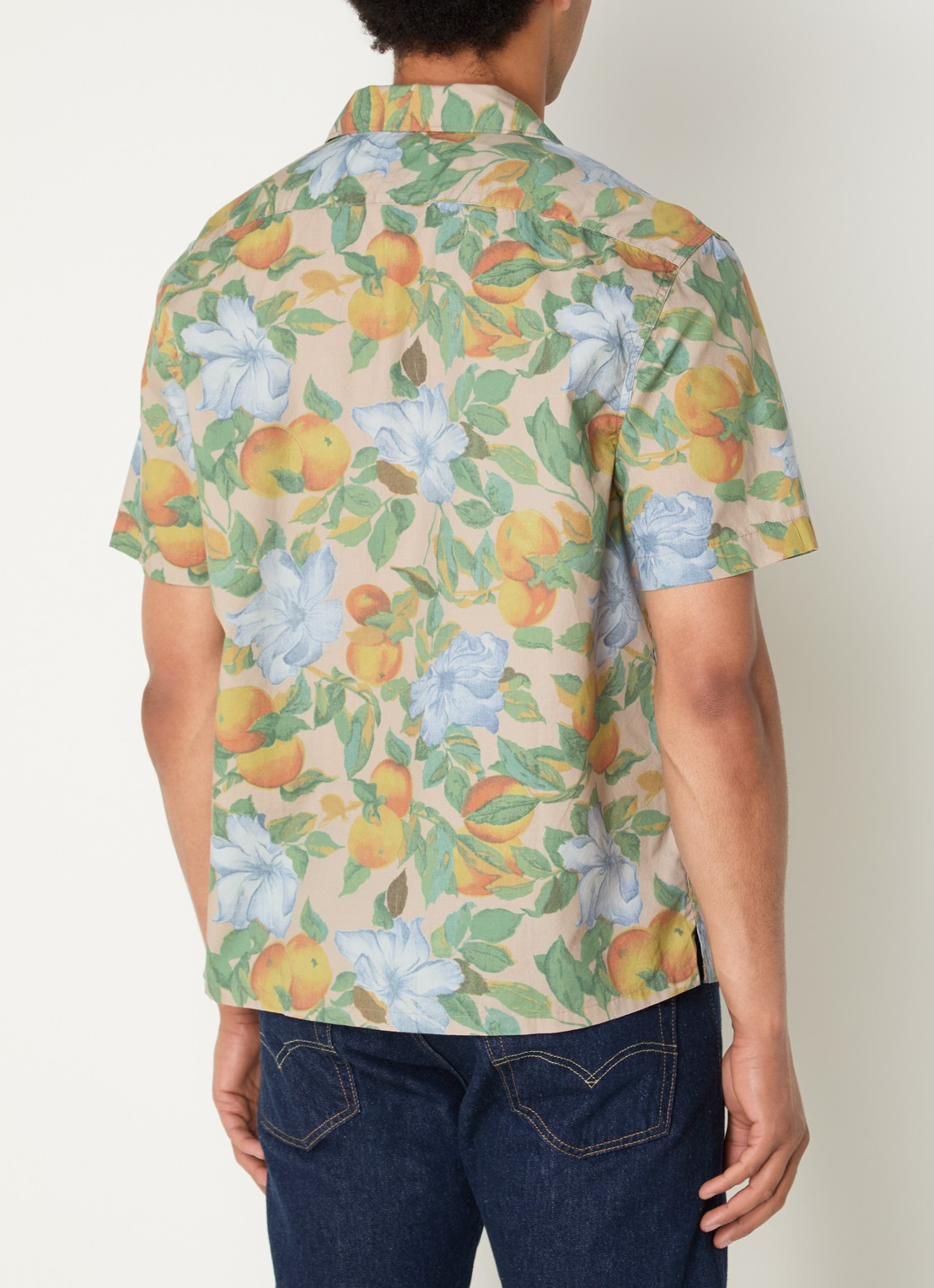 Levi's Regular fit overhemd met print - achterkant 3 beige
