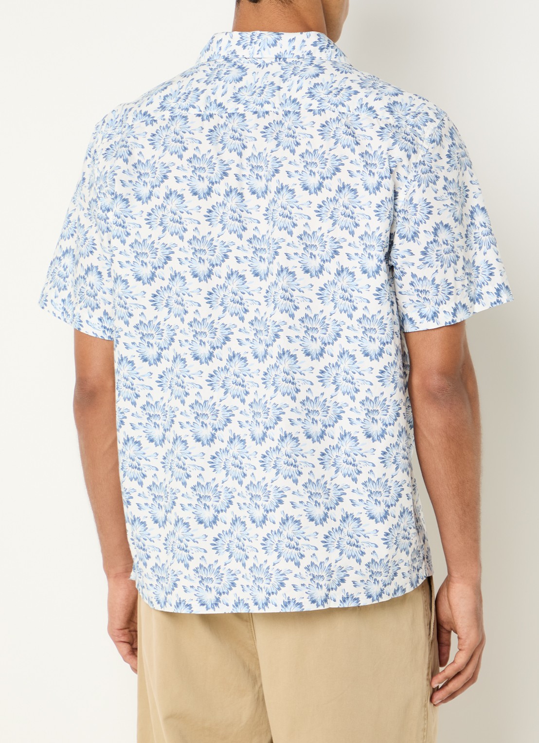 Levi's Regular fit overhemd met print - achterkant staalblauw