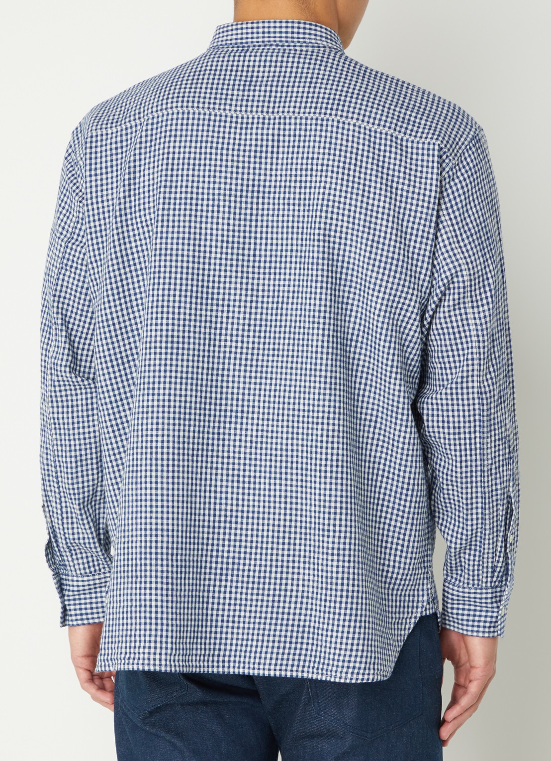 Levi's Regular fit overhemd met ruitdessin - achterkant 3 donkerblauw
