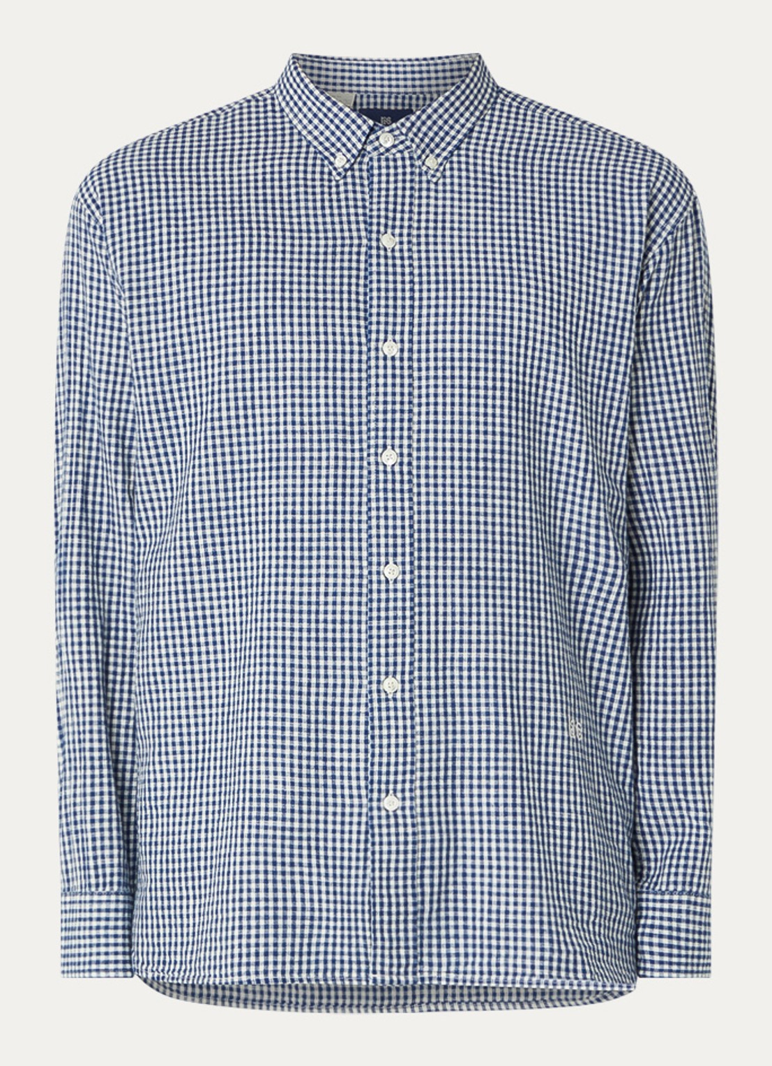 Levi's Regular fit overhemd met ruitdessin - voorkant donkerblauw
