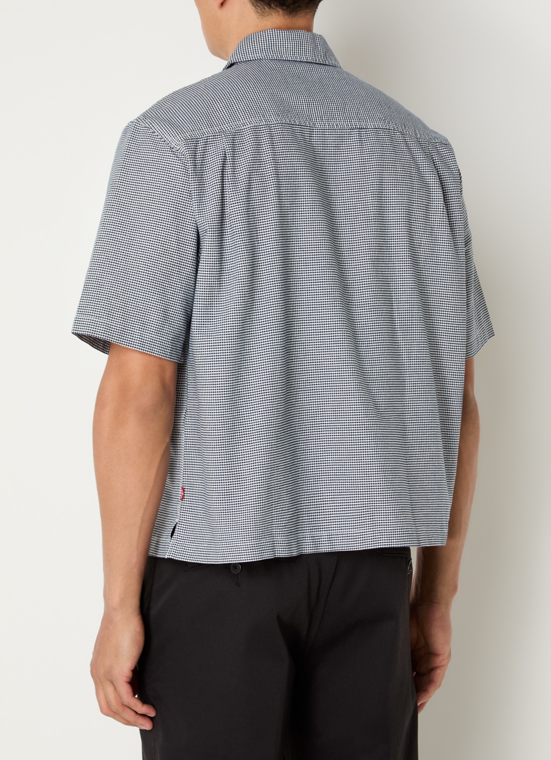 Levi's Regular fit overhemd met ruitdessin - achterkant 4 donkerblauw