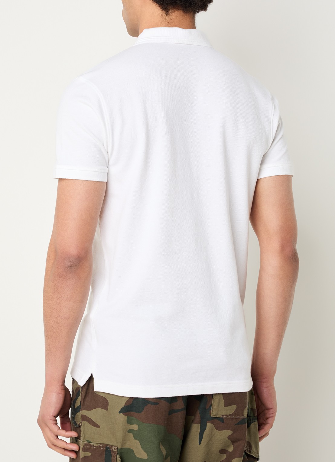 Levi's Regular fit polo met logo - achterkant 4 wit