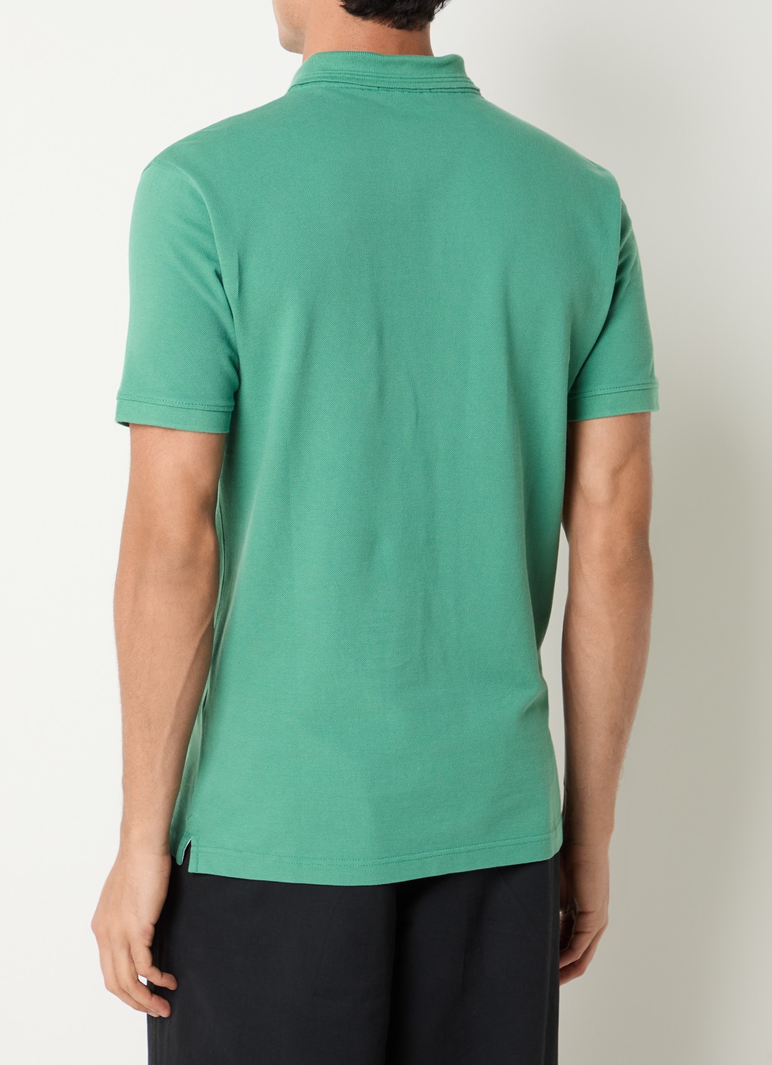 Levi's Regular fit polo met logo - achterkant 3 groen