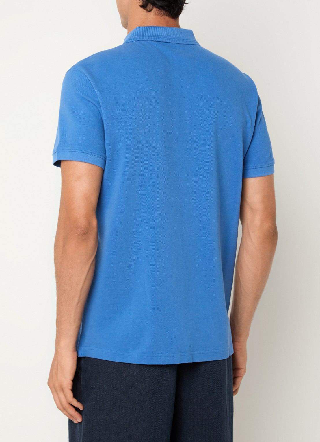 Levi's Regular fit polo met logo - achterkant 2 blauw