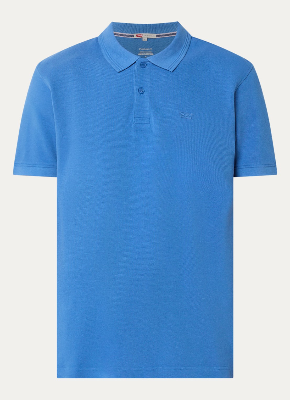 Levi's Regular fit polo met logo - voorkant 3 blauw