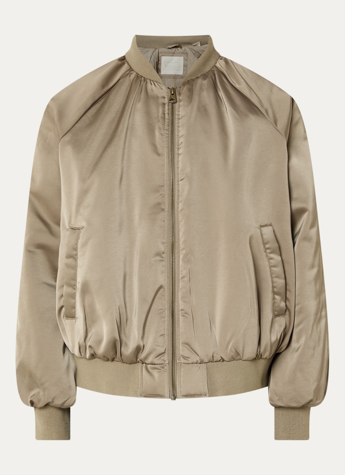 Levi's Ruth bomberjack met steekzakken - voorkant 3 bruin