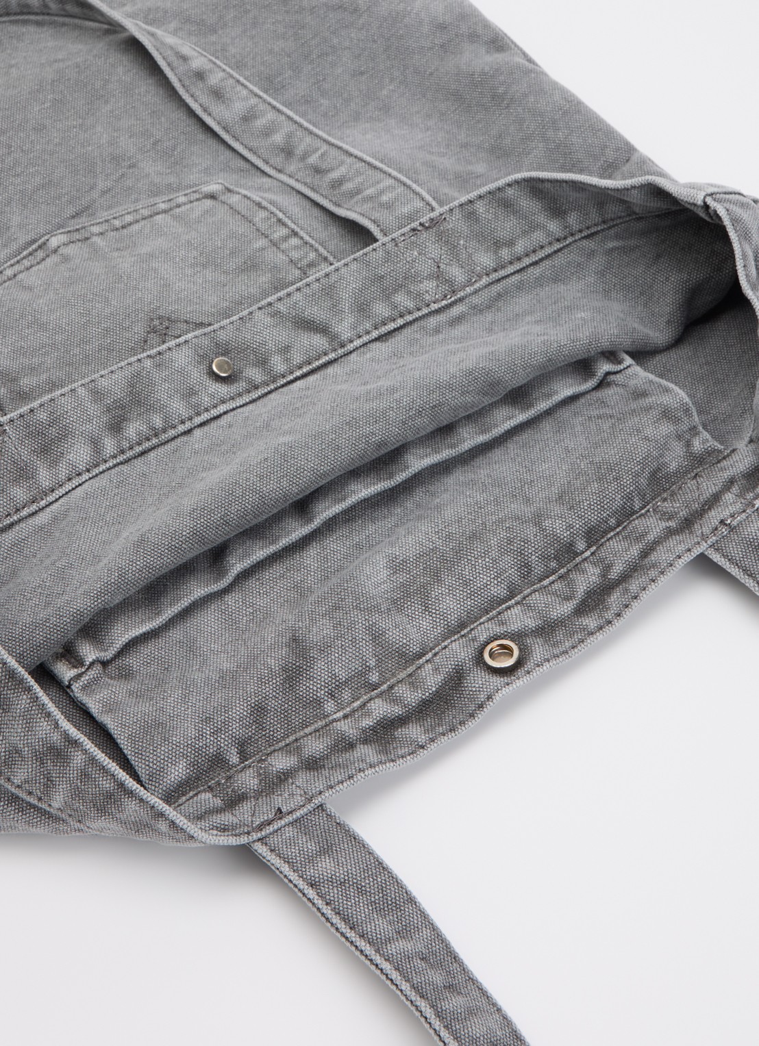 Levi's Shopper van denim   - detail 2 grijs