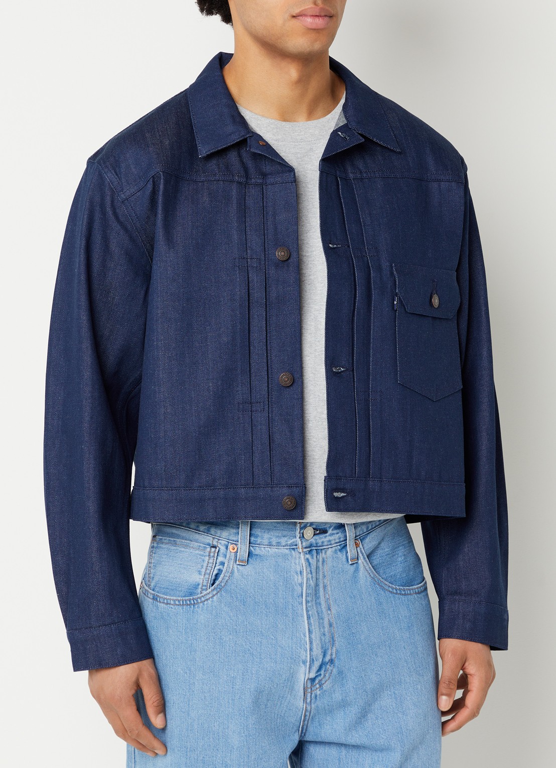 Levi's Spijkerjas met borstzak - detail 2 indigo