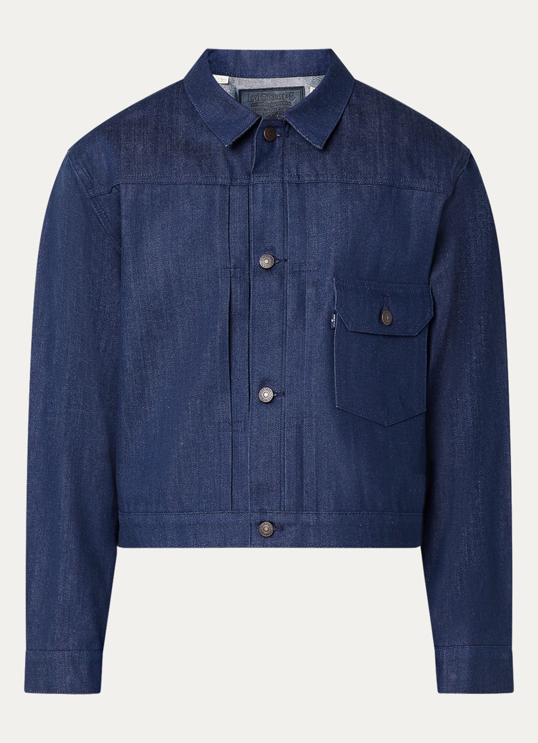 Levi's Spijkerjas met borstzak - voorkant 3 indigo