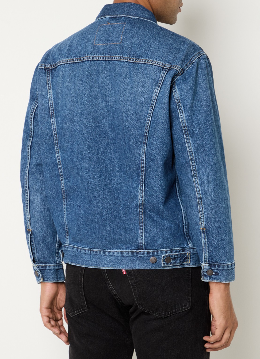 Levi's Spijkerjas met borstzakken - achterkant 2 indigo