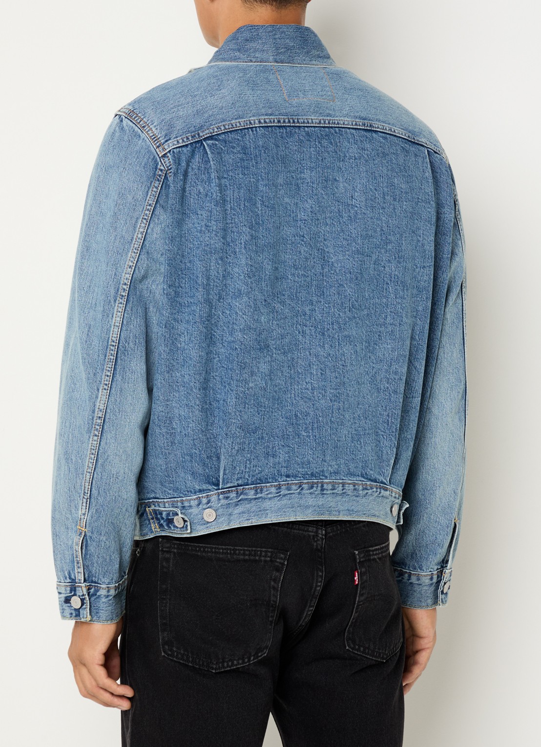 Levi's Spijkerjas met borstzakken - achterkant 3 indigo