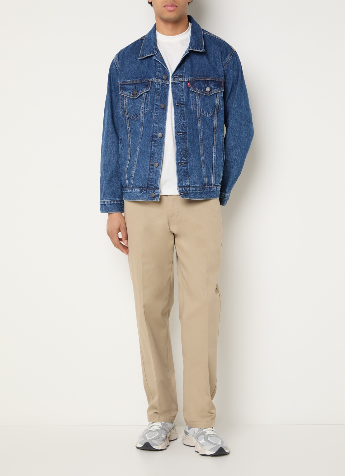 Levi's Spijkerjas met borstzakken - voorkant 3 indigo