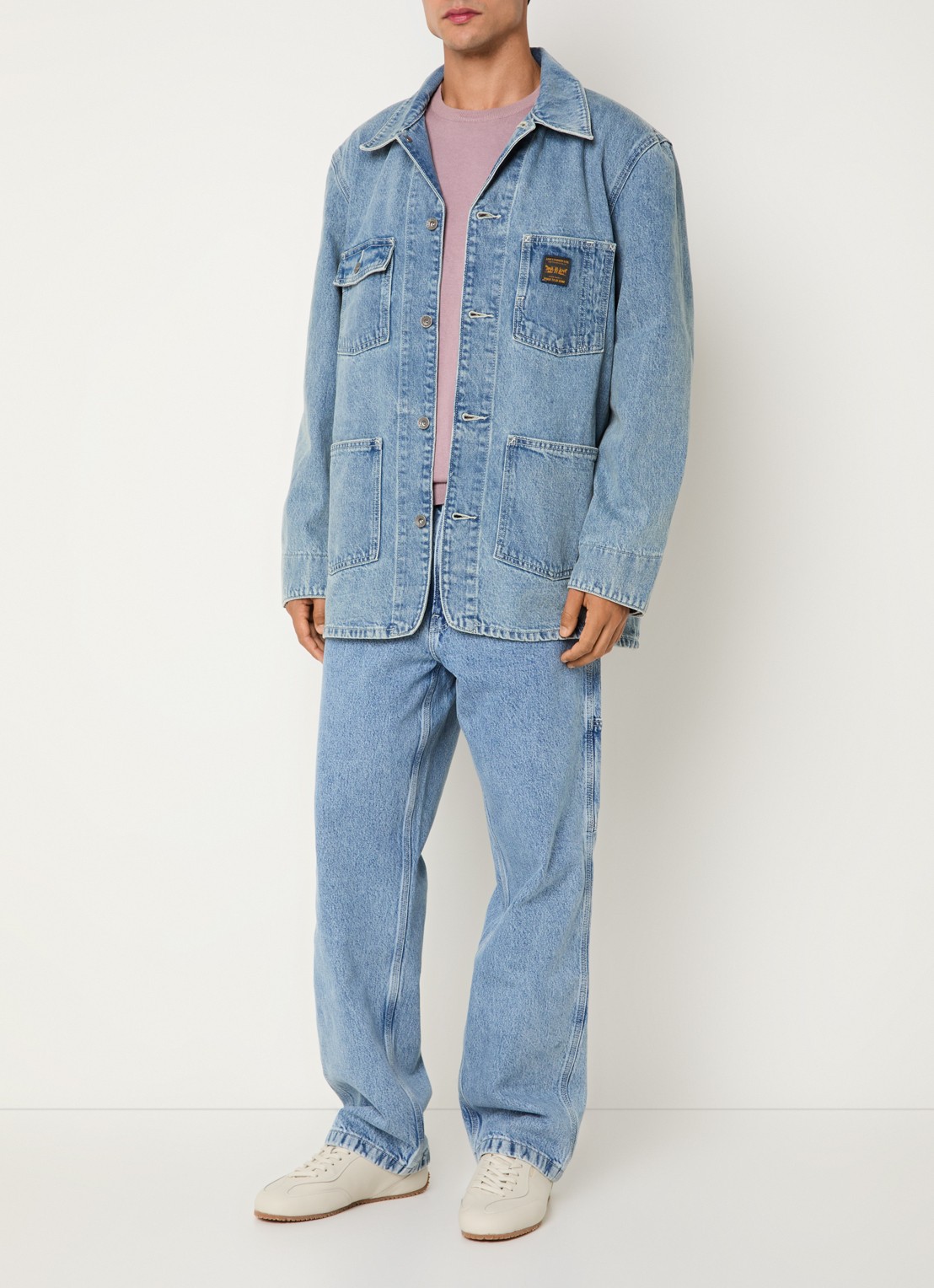 Levi's Spijkerjas met borstzakken - voorkant 4 indigo