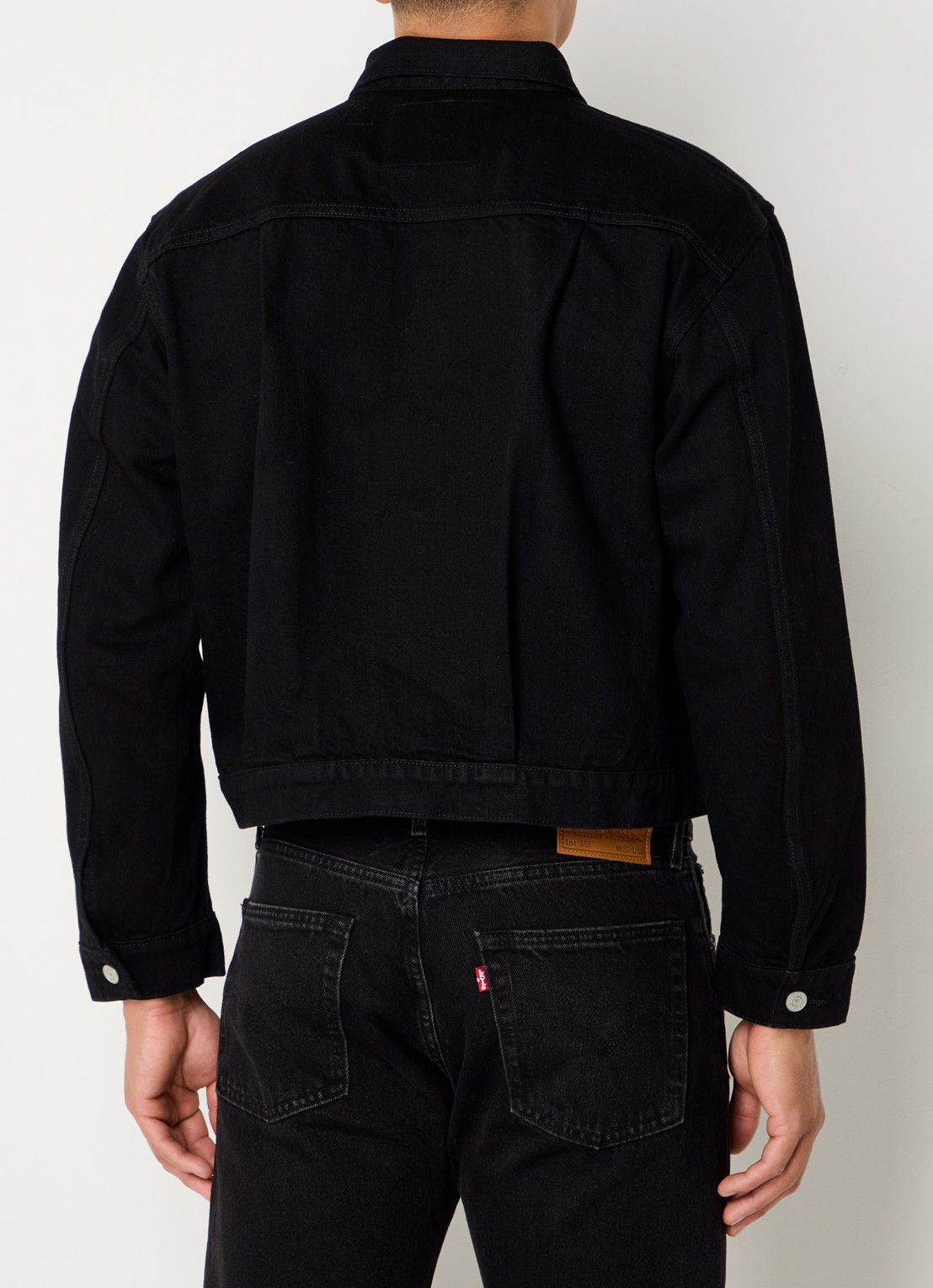 Levi's Spijkerjas met klepzak - achterkant 2 zwart