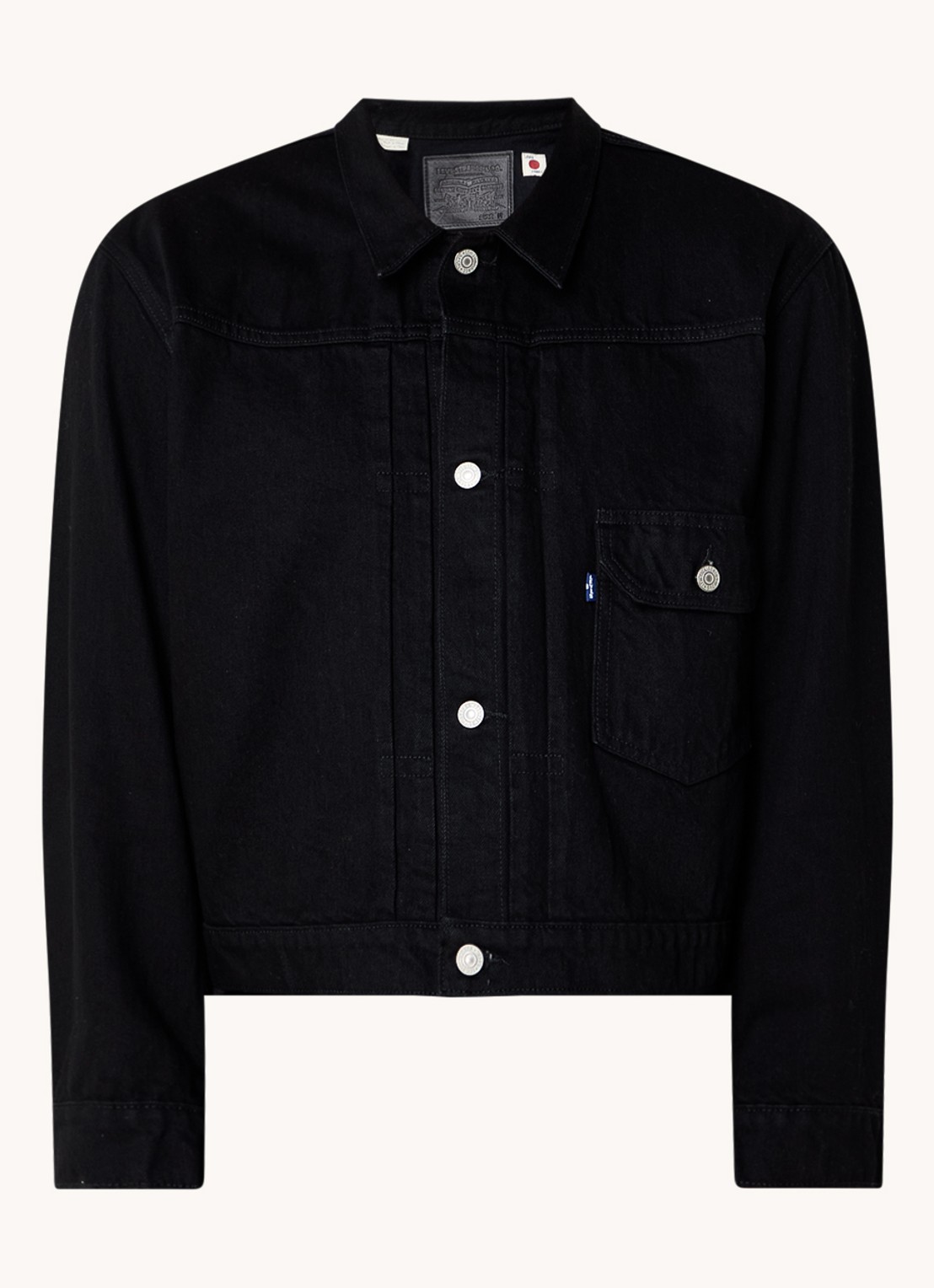 Levi's Spijkerjas met klepzak - voorkant 3 zwart