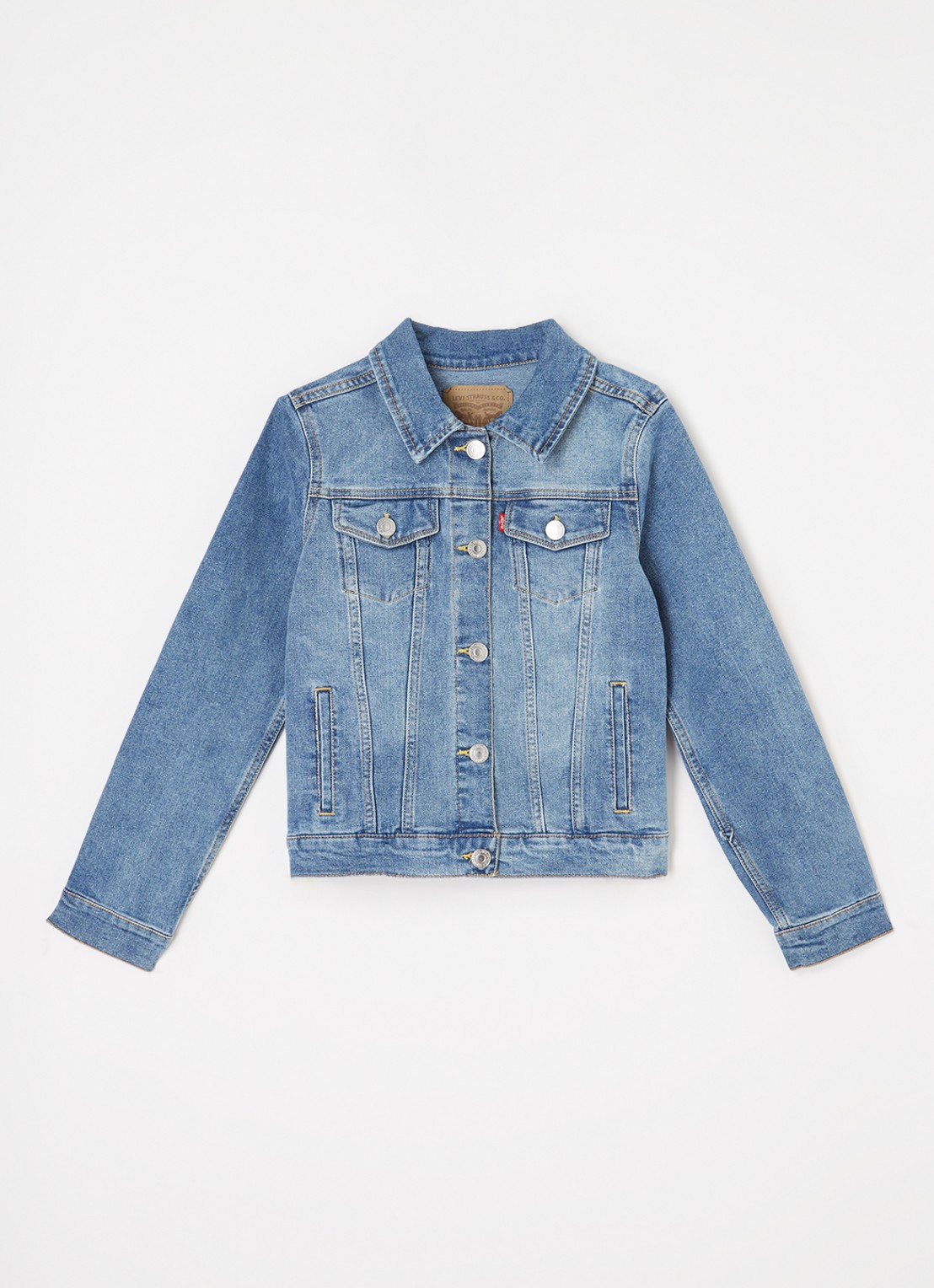 Levi's Spijkerjas met steekzakken - voorkant indigo