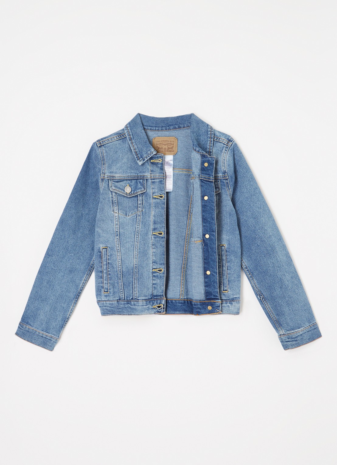 Levi's Spijkerjas met steekzakken - voorkant 2 indigo