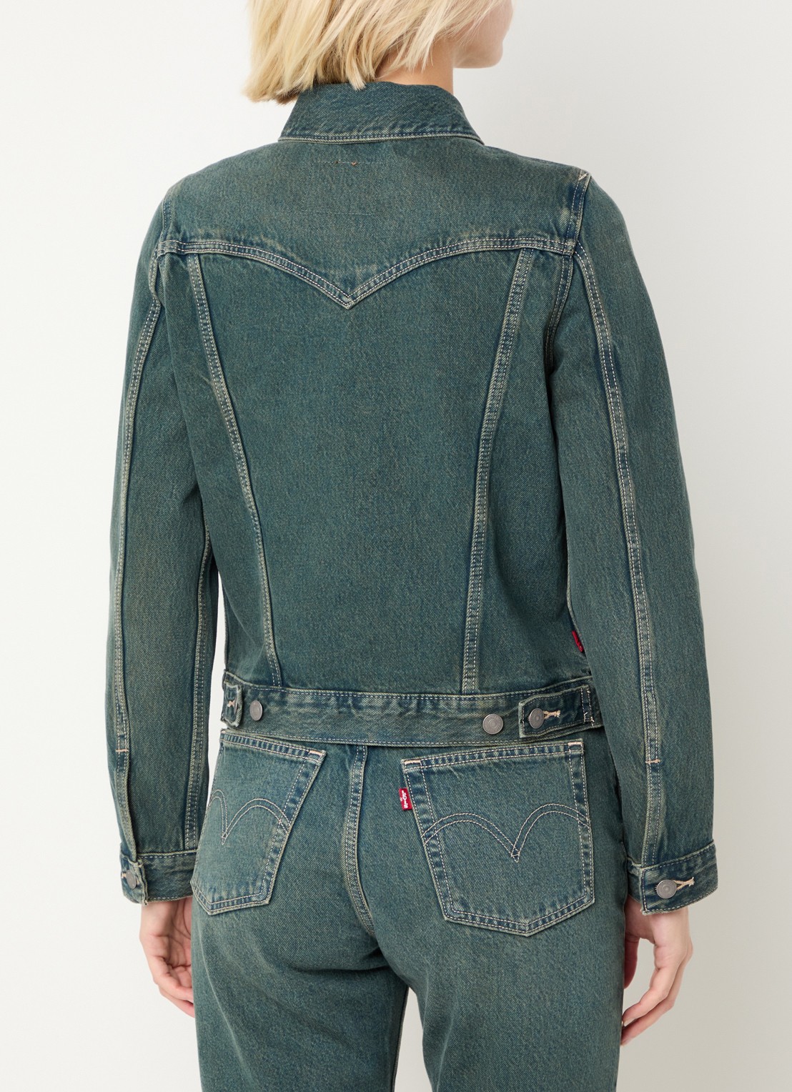 Levi's Spijkerjas met steekzakken - achterkant 4 indigo