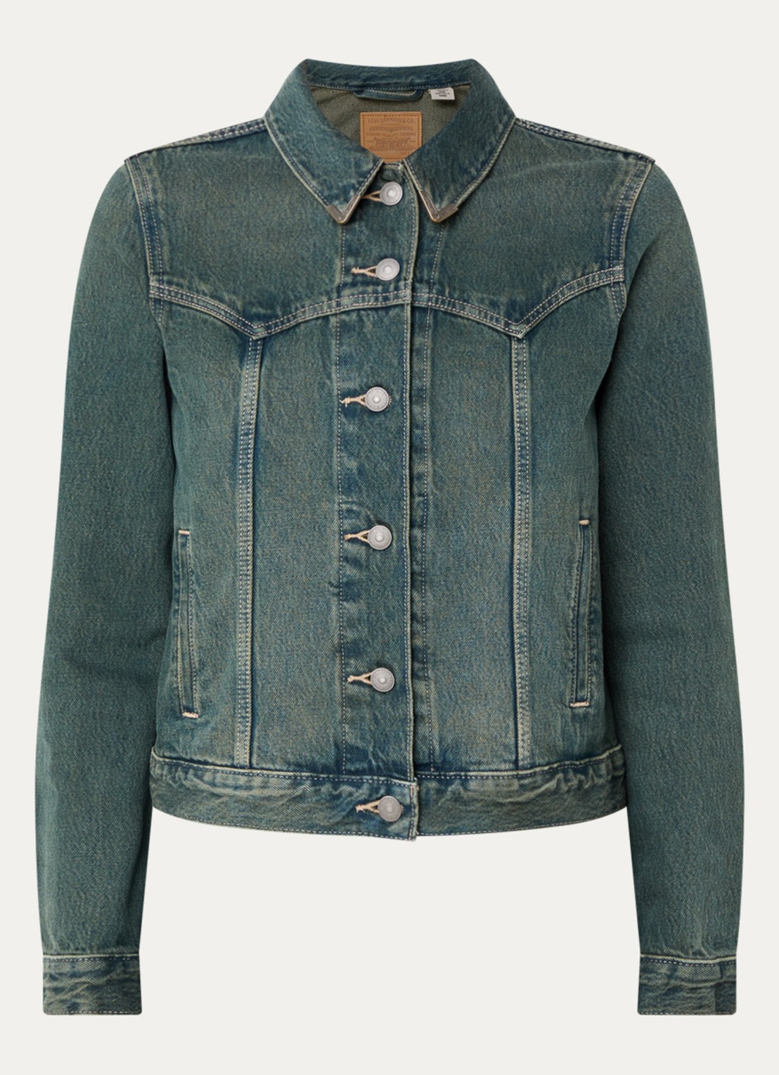 Levi's Spijkerjas met steekzakken - voorkant 2 indigo