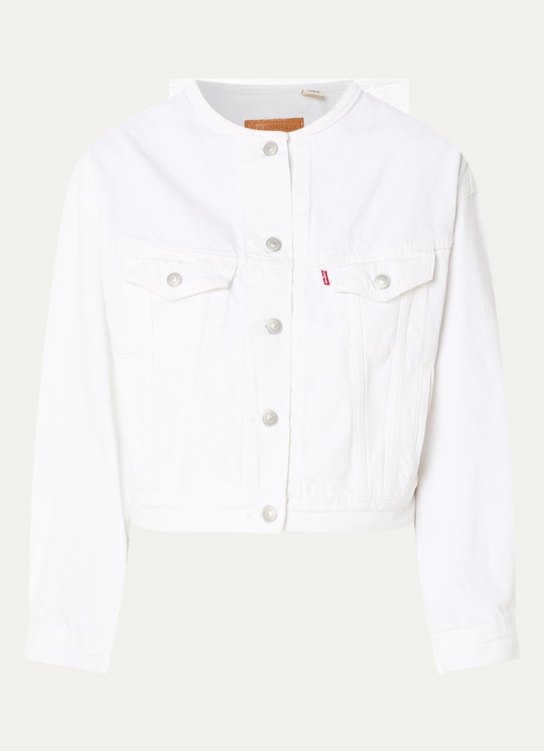 Levi's Spijkerjas met steekzakken - voorkant 2 wit