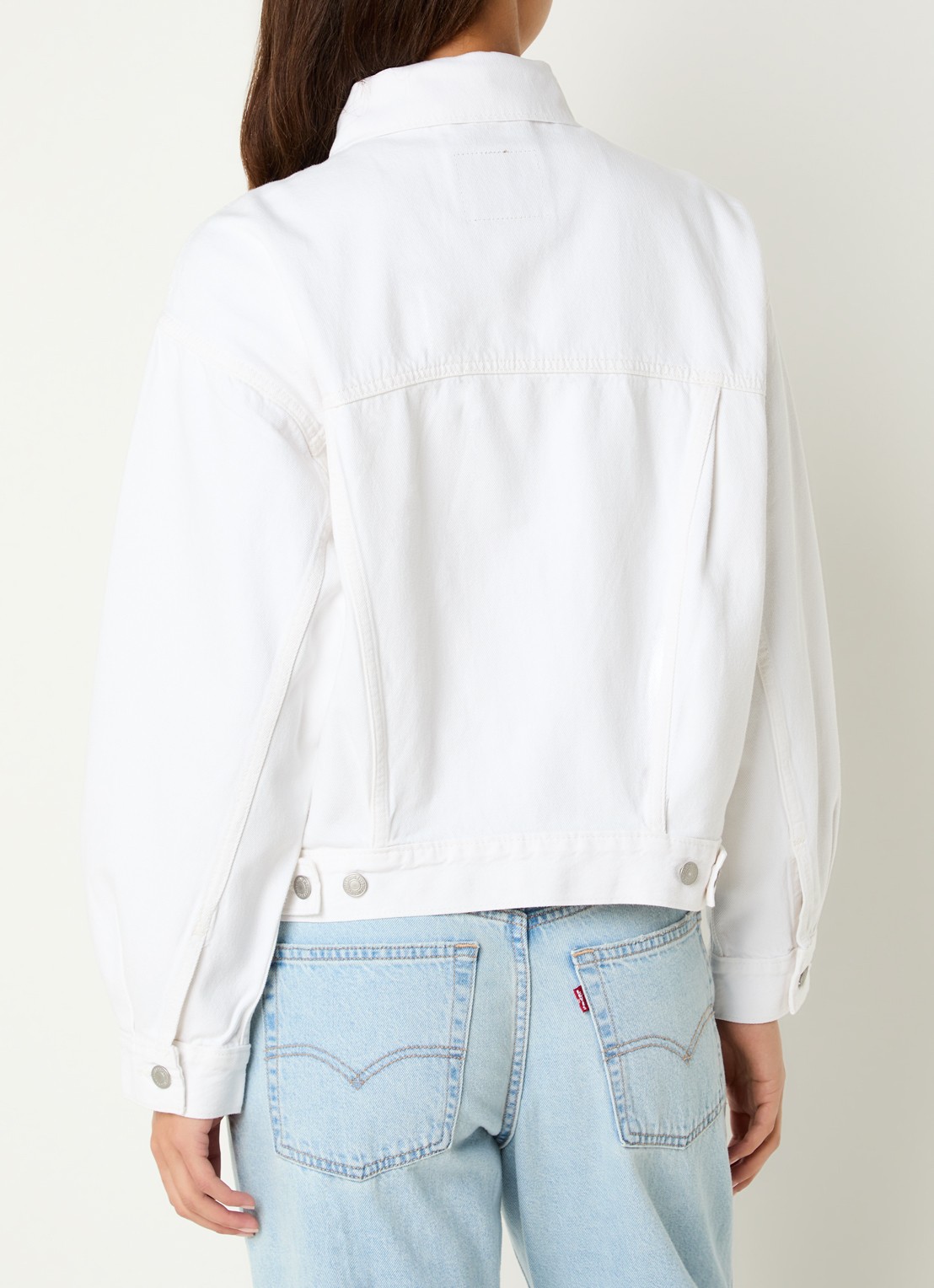 Levi's Spijkerjas met steekzakken - achterkant 2 gebroken wit