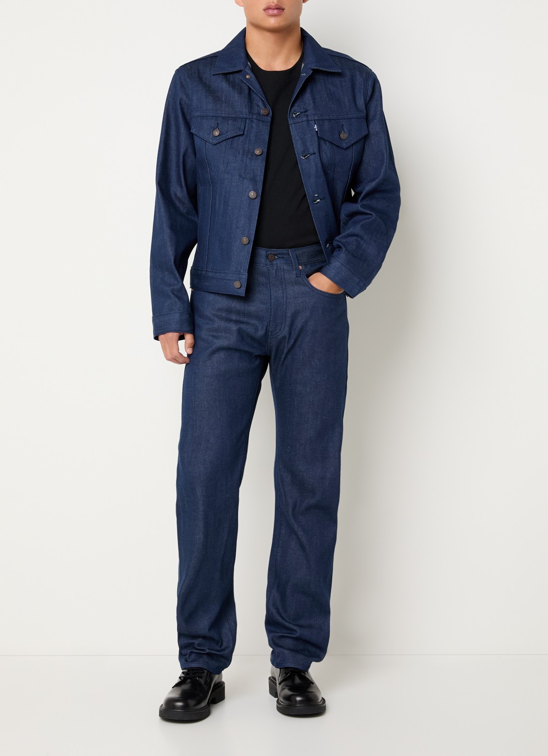 Levi's Spijkerjas met steekzakken - voorkant 3 indigo