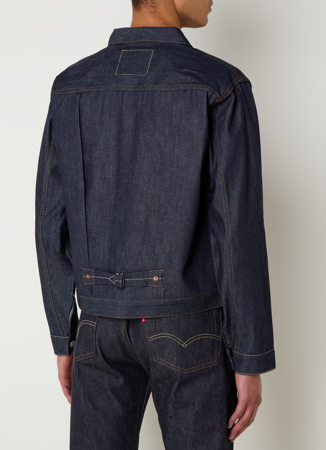 Levi's Spijkerjas van  katoen met borstzak  - achterkant 3 indigo
