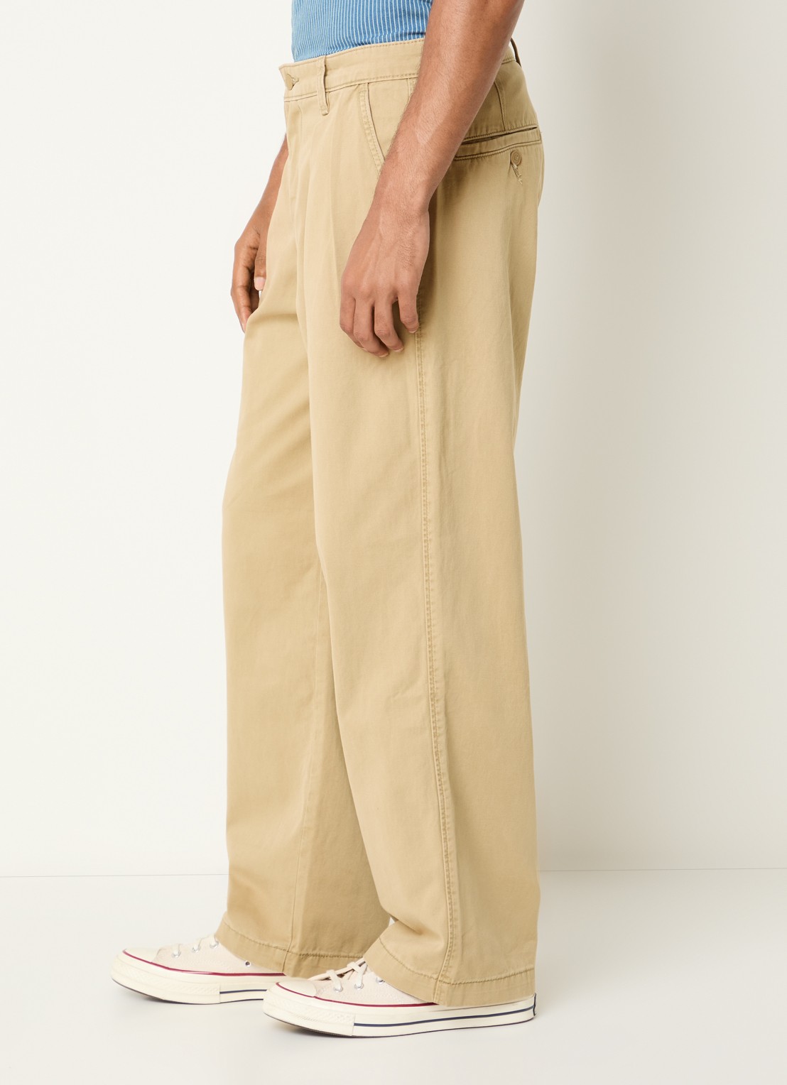 Levi's Straight fit chino met steekzakken - detail 3 camel