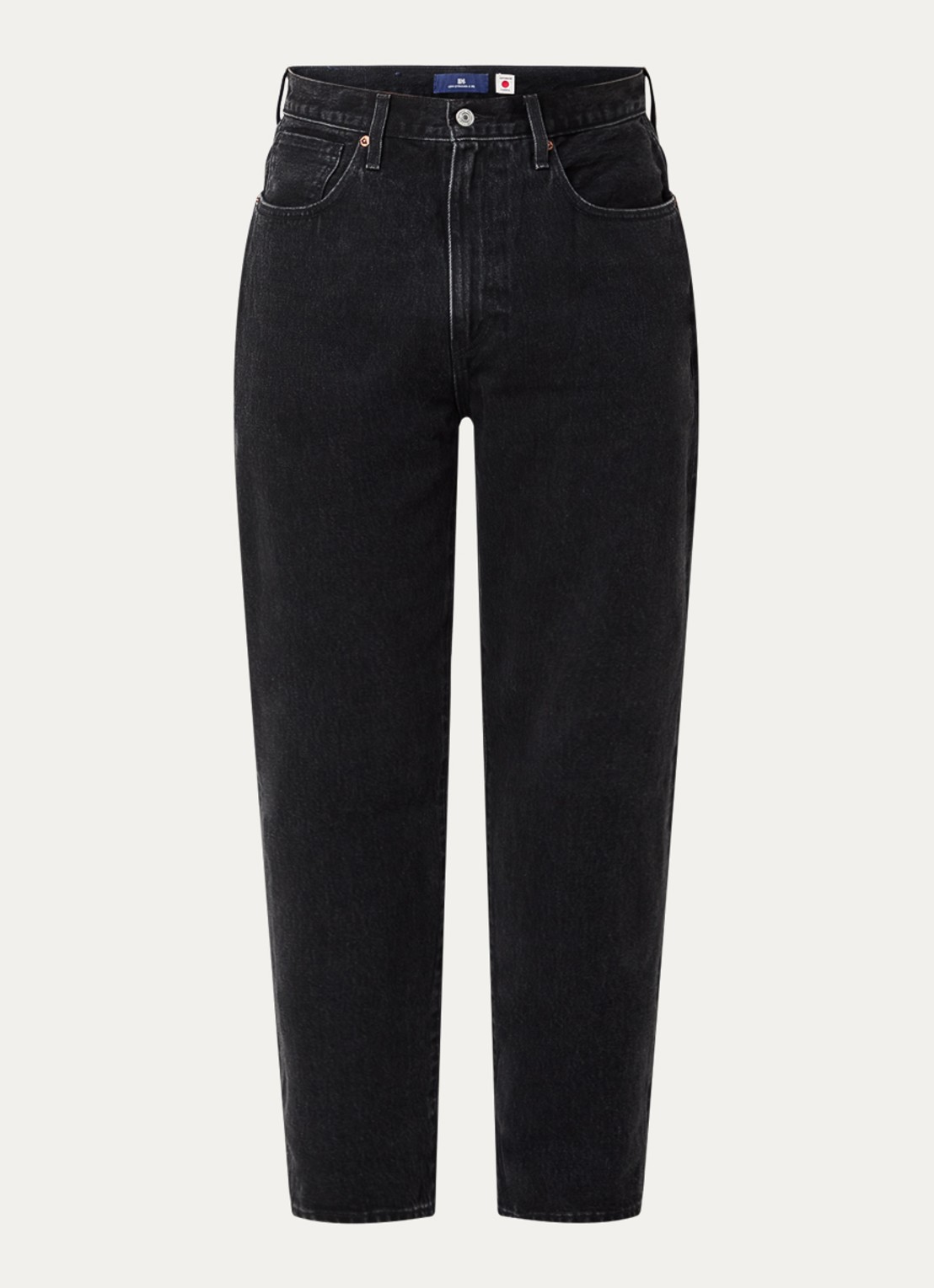 Levi's Straight fit jeans met gekleurde wassing - voorkant 2 zwart