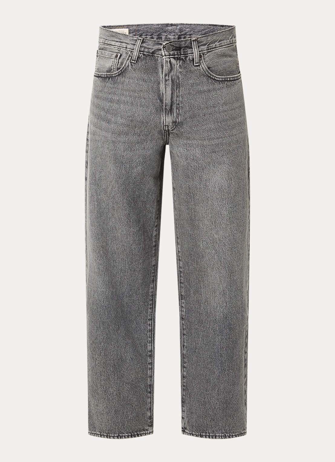 Levi's Straight fit jeans met gekleurde wassing - voorkant 4 grijs
