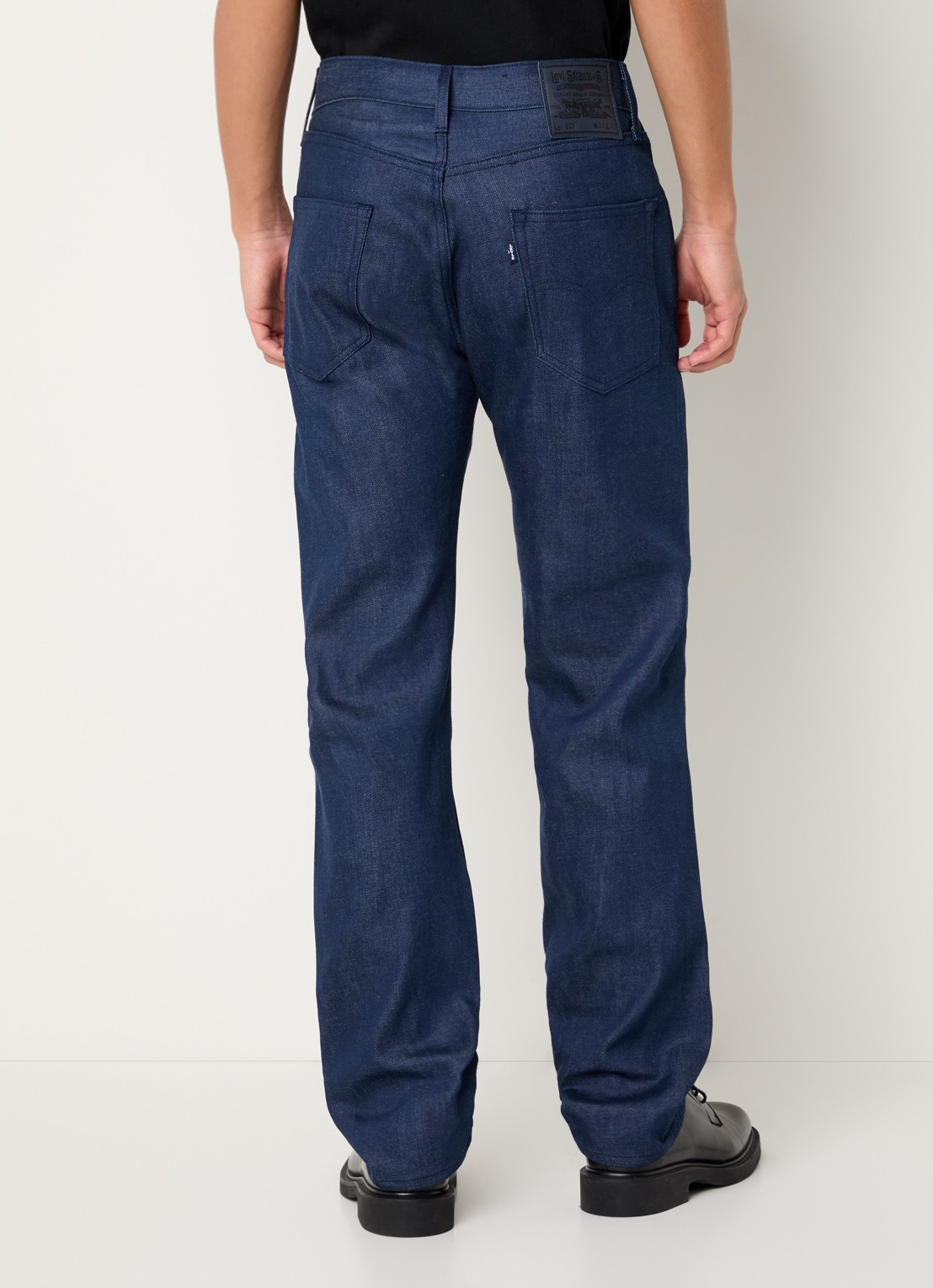 Levi's Straight leg jeans met donkere wassing - achterkant 3 indigo