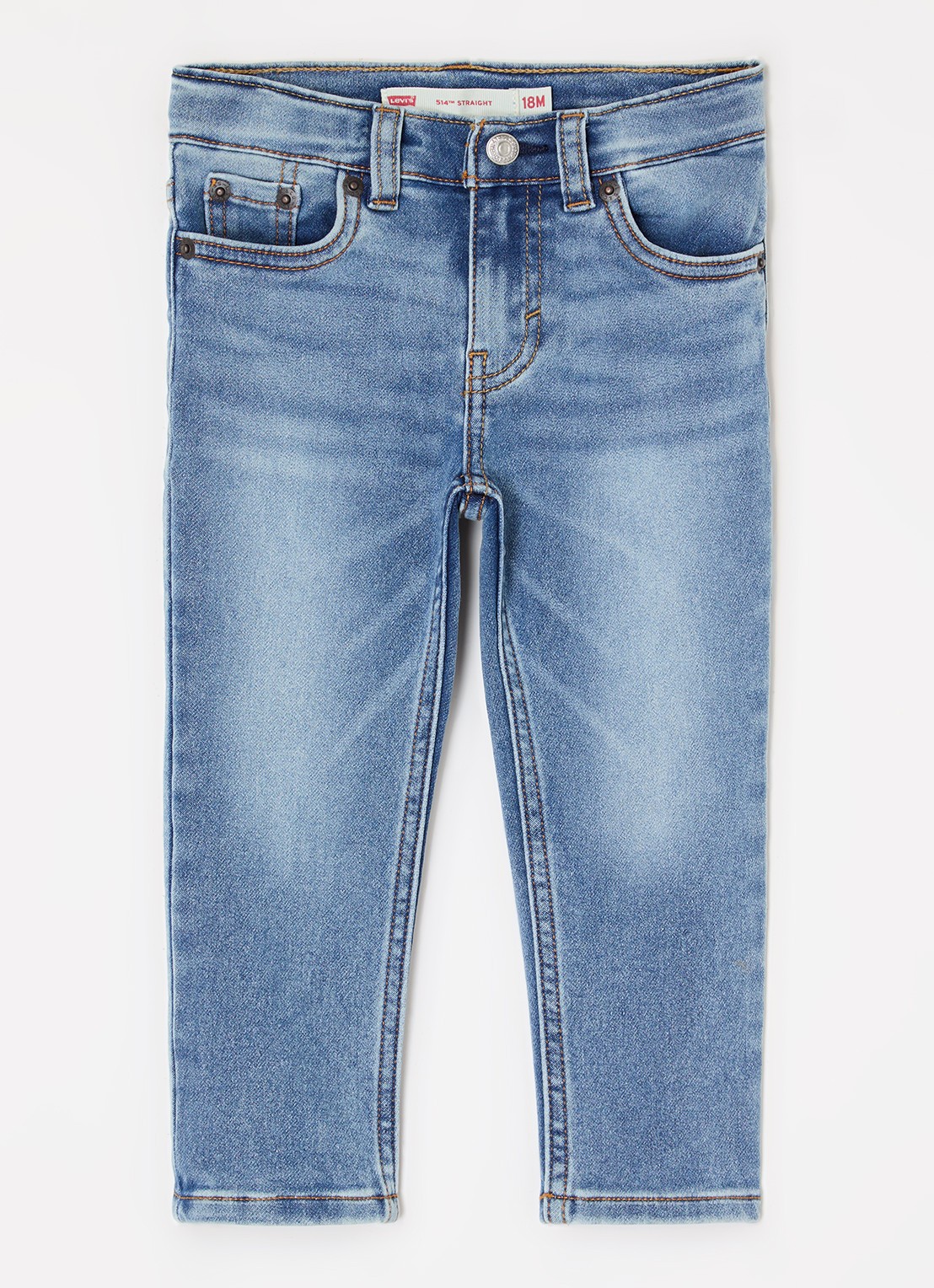 Levi's Straight leg jeans met steekzakken - voorkant jeans