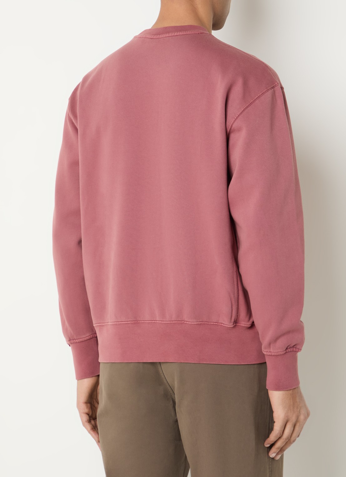 Levi's Sweater met logo - achterkant 4 steenrood