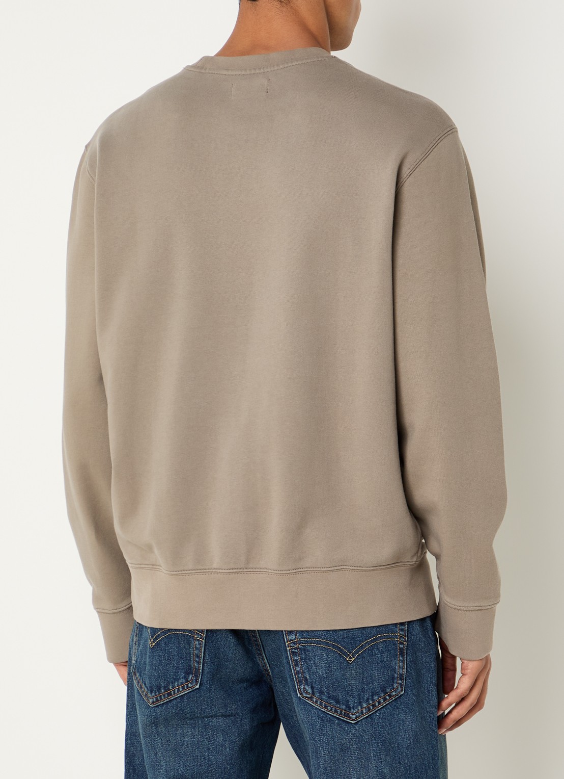 Levi's Sweater met logo - achterkant zand