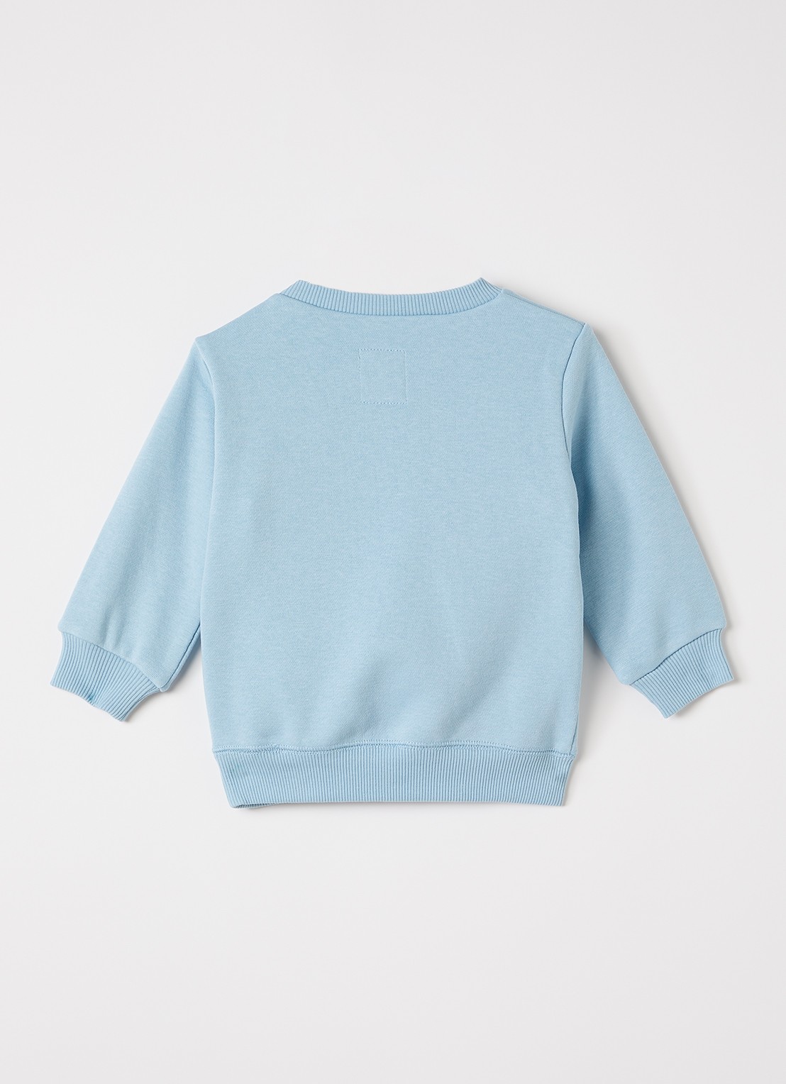 Levi's Sweater met logo - voorkant 2 lichtblauw